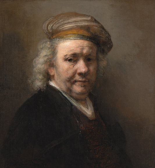 Self-Portrait by Rembrandt