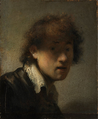 Self-Portrait by Rembrandt