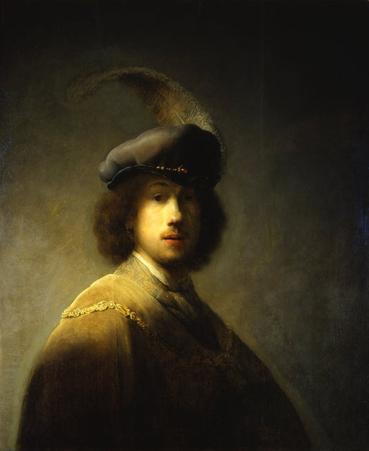 Self-Portrait, Aged 23 by Rembrandt