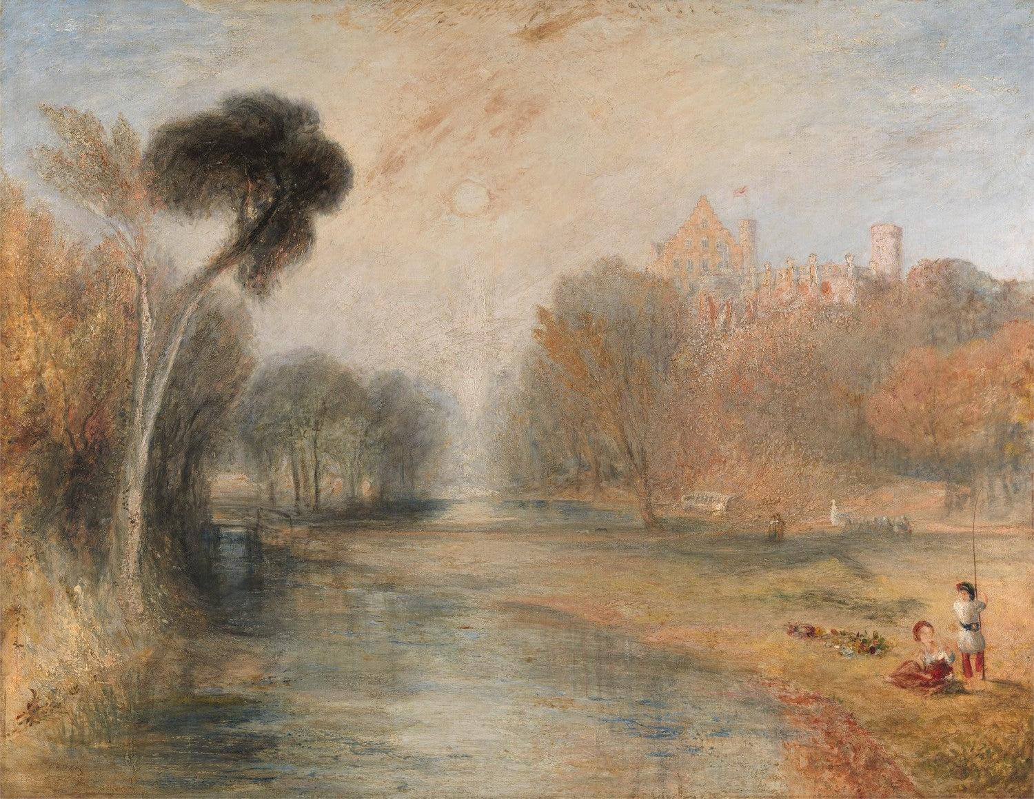 Schloss Rosenau, Coburg by J. M. W. Turner