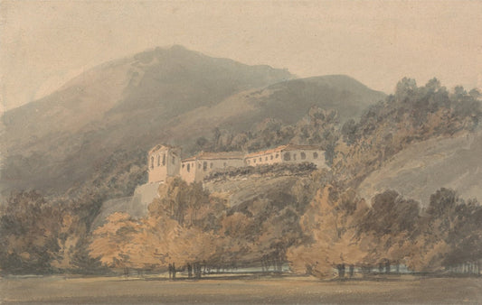 Santa Lucia, A Convent near Caserta by J. M. W. Turner