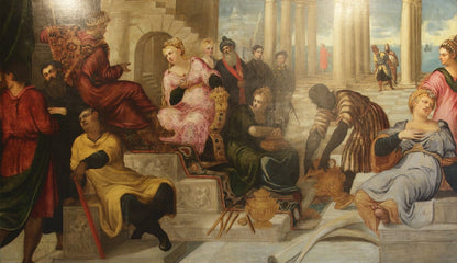 Salomon et la Reine de Saba by Tintoretto