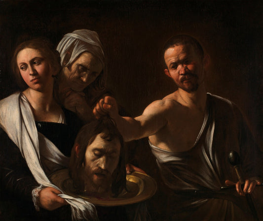 Salome receives the Head of John the Baptist by Caravaggio