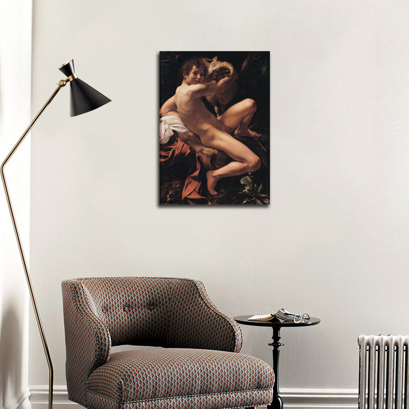 Saint John the Baptist - by Caravaggio