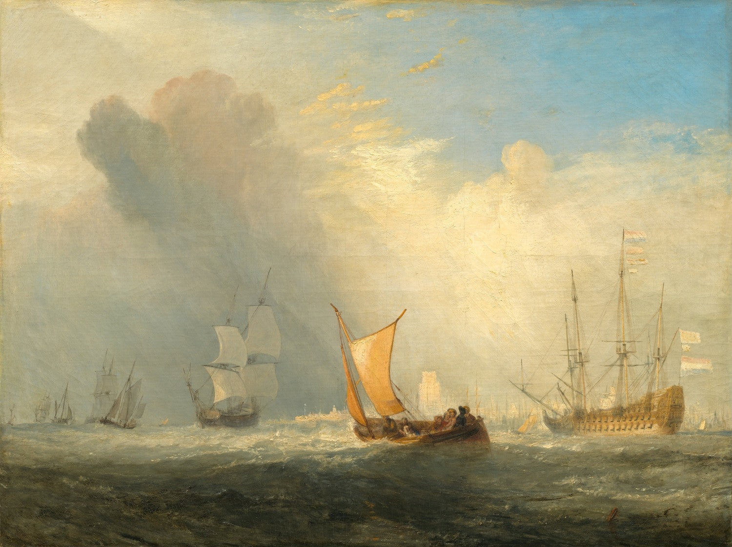 Rotterdam Ferry-Boat by J. M. W. Turner