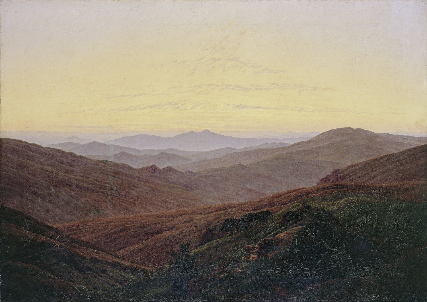 Riesengebirge by Caspar David Friedrich