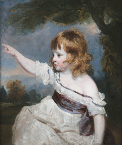 Retrato del Maestro Hare by Joshua Reynolds