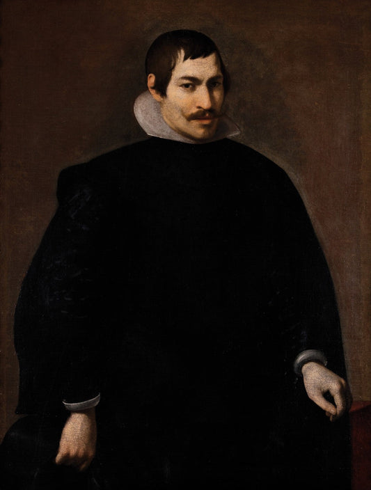 Retrato a tres cuartos de un caballero by Diego Velázquez