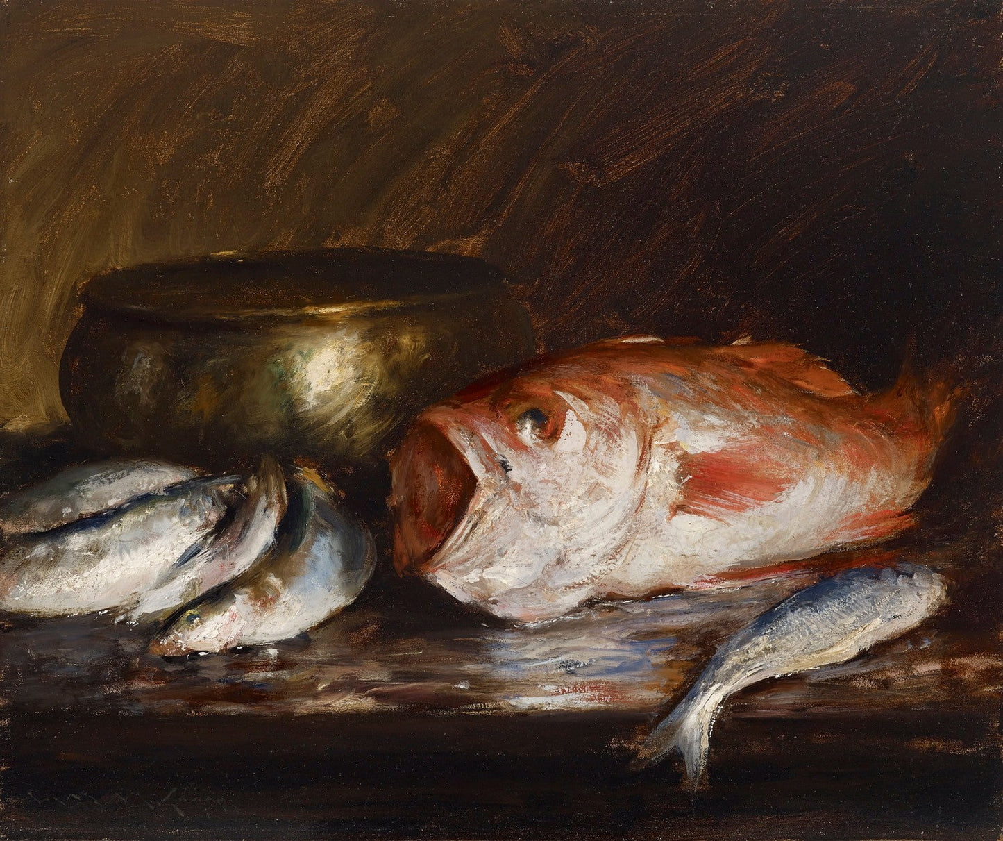 Red Snapper by William Merritt Chase