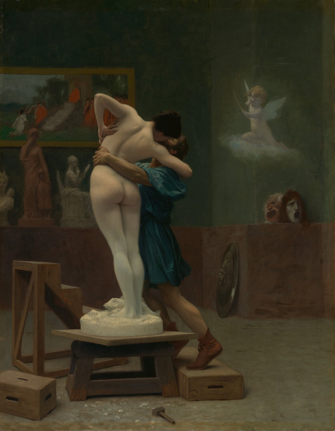 Pygmalion and Galatea by Jean-Léon Gérôme