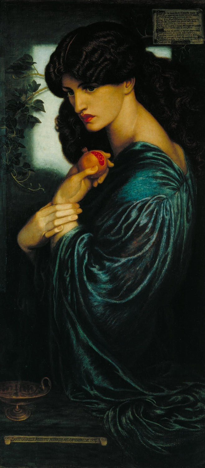 Proserpine by Dante Gabriel Rossetti