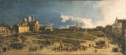 Prà della Valle in Padua by Canaletto