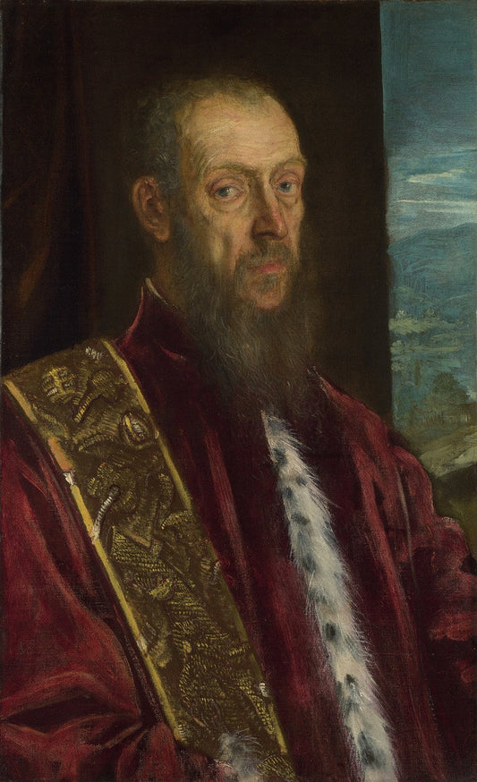 Portrait of Vincenzo Morosini by Tintoretto