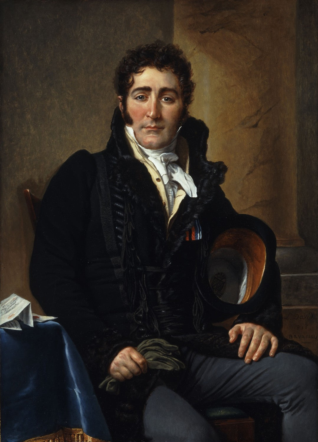 Portrait of the Comte de Turenne by Jacques-Louis David