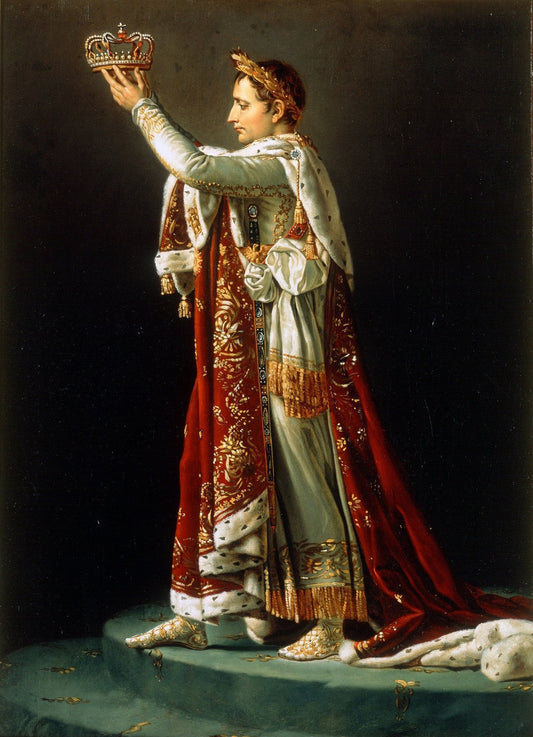 Portrait of Napoléon from David’s “Coronation of the Emperor and the Empress” by Jacques-Louis David