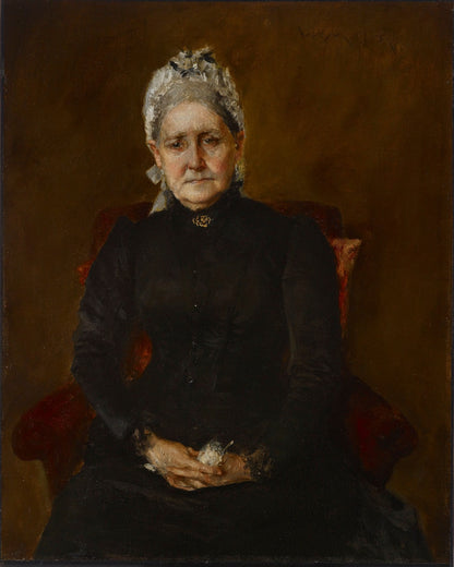 Portrait of My Mother (Sarah Swaim Chase) by William Merritt Chase