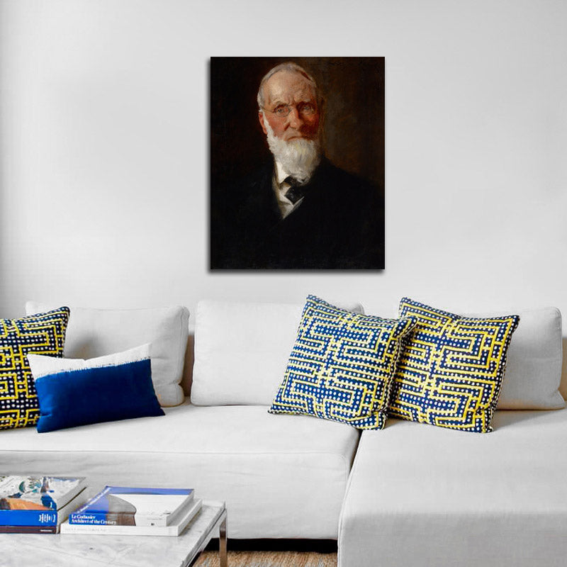 Portrait of My Father (David Hester Chase) - by William Merritt Chase