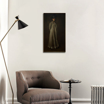 Portrait of Miss D. - by William Merritt Chase