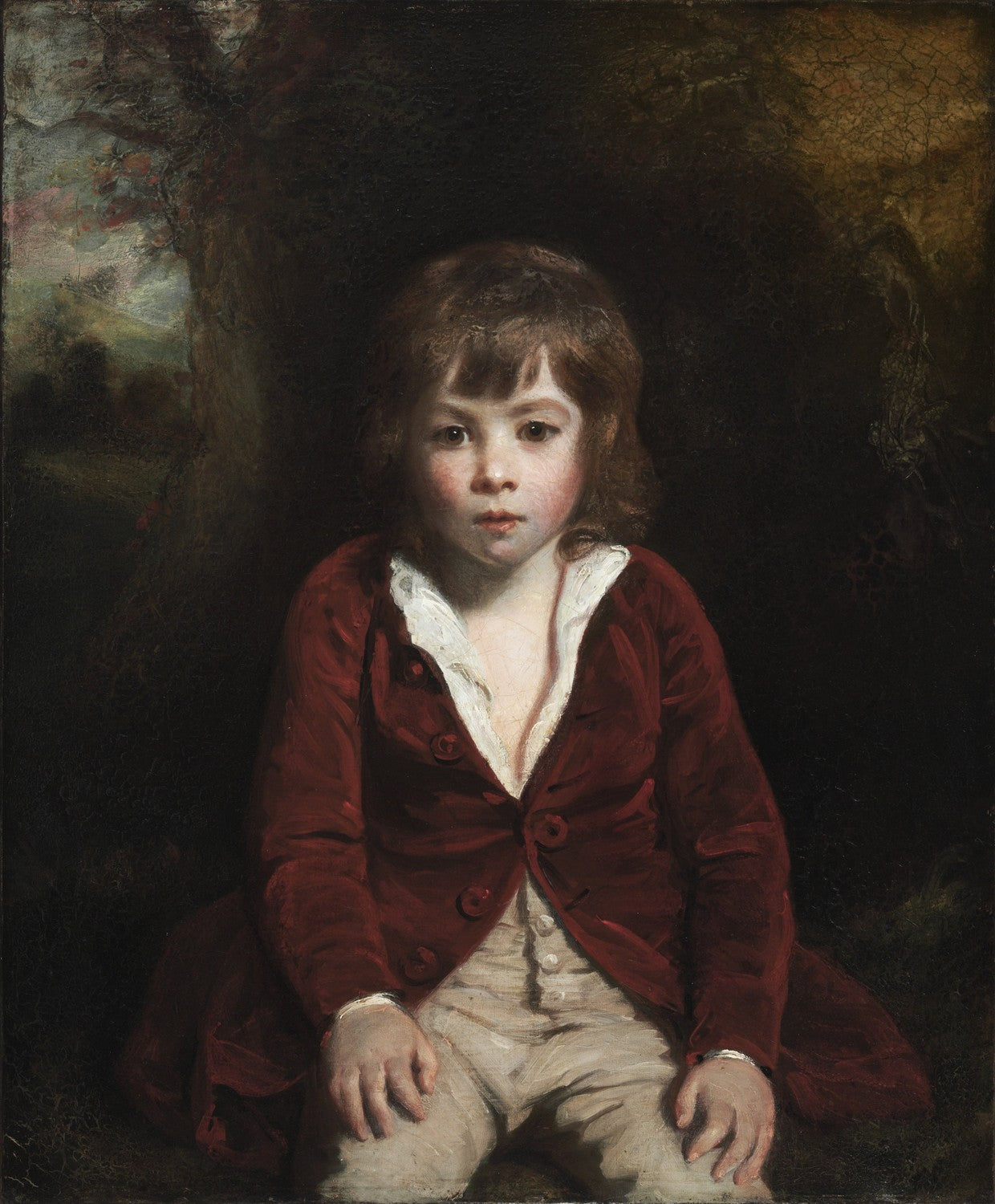 Portrait of Master Bunbury by Joshua Reynolds