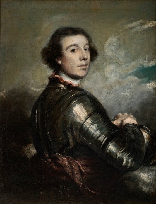 Portrait of Colonel Vernon / A Gentleman in Armour by Joshua Reynolds