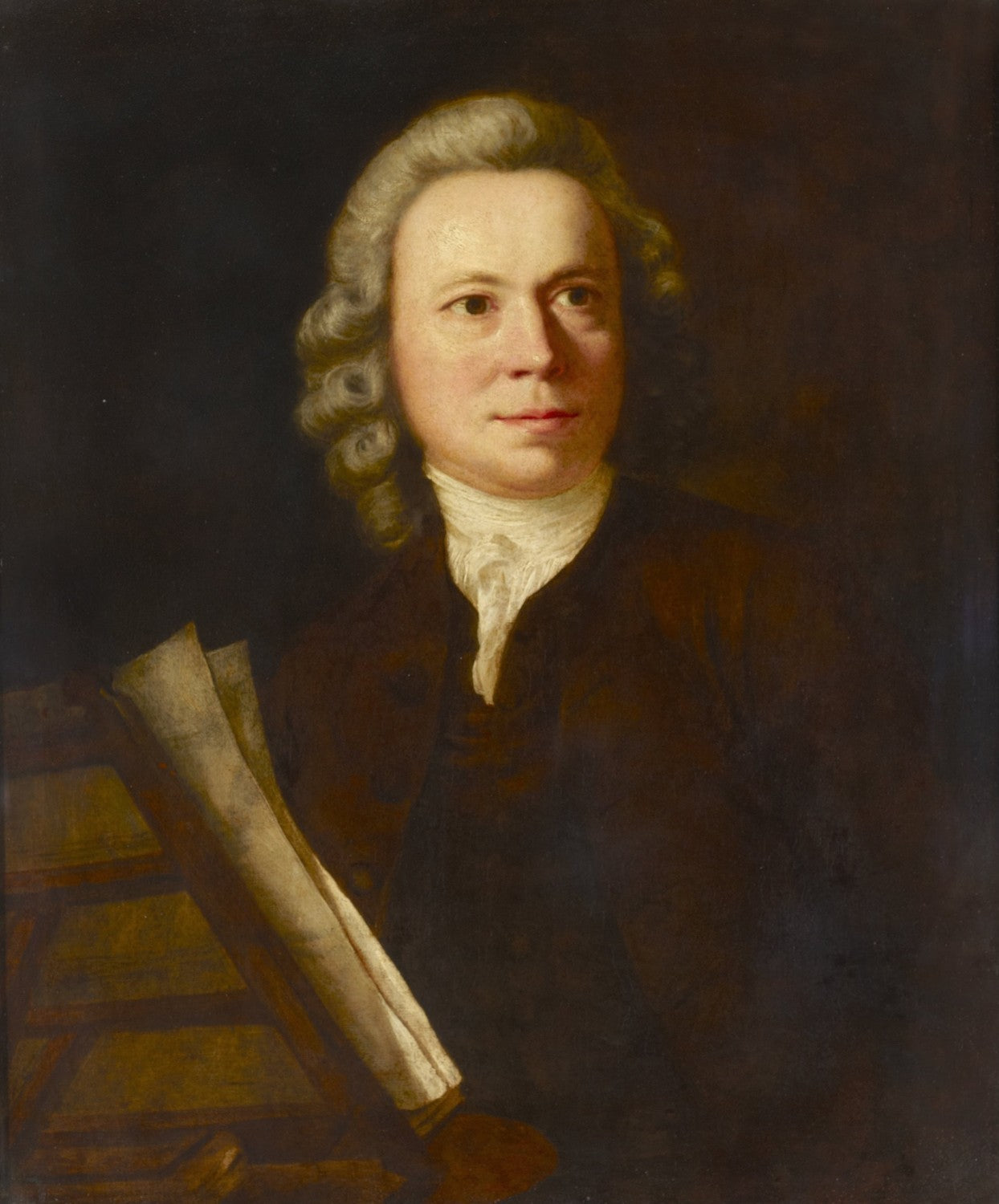 Portrait called Johann Christoph Pepusch by Joshua Reynolds