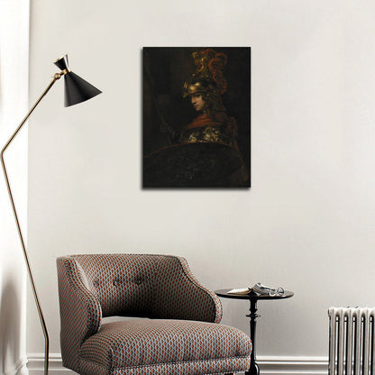 Pallas Athena - by Rembrandt