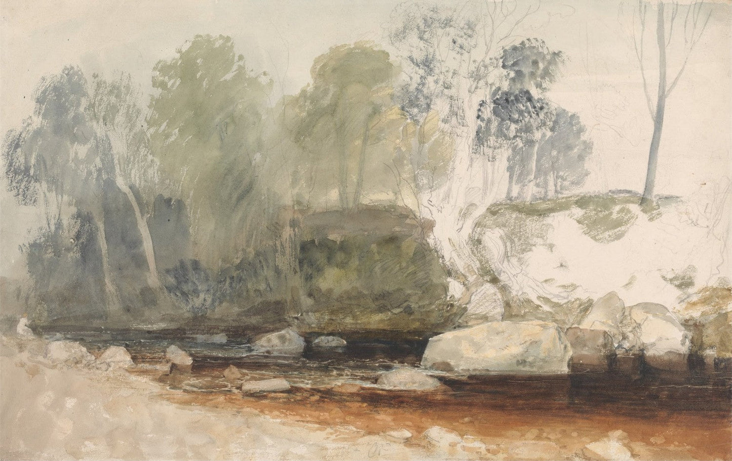 On the Washburn by J. M. W. Turner