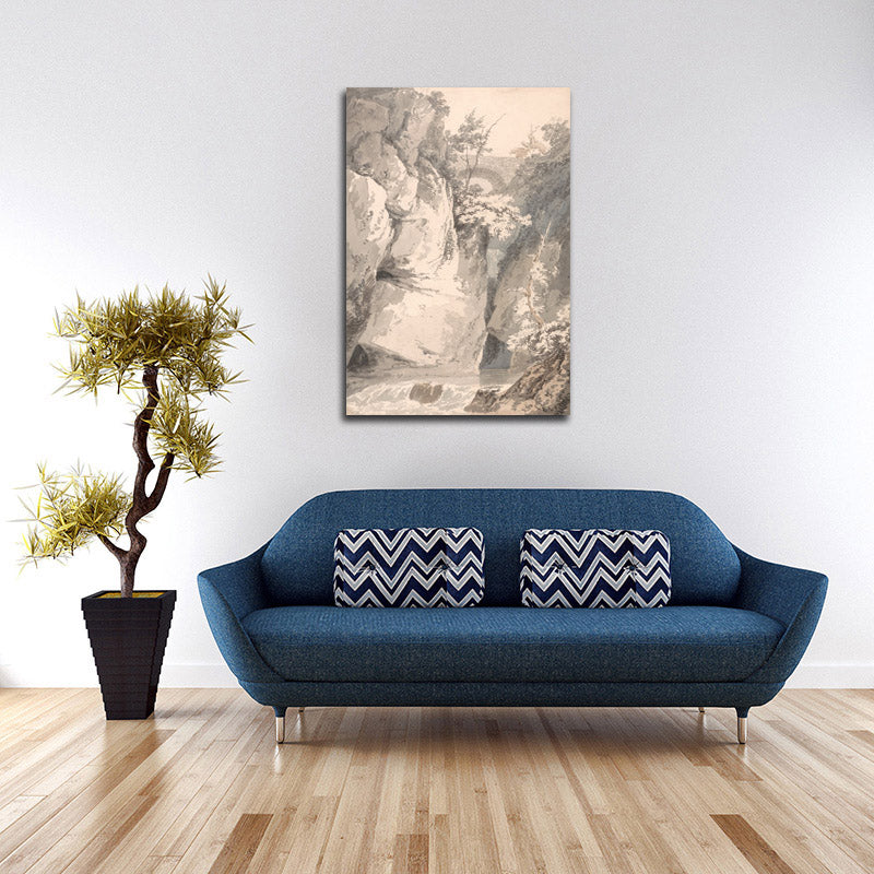 On the Banks of the Lago di Como - by J. M. W. Turner