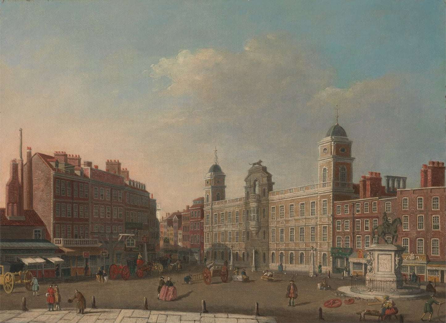 Northumberland House, London by Canaletto