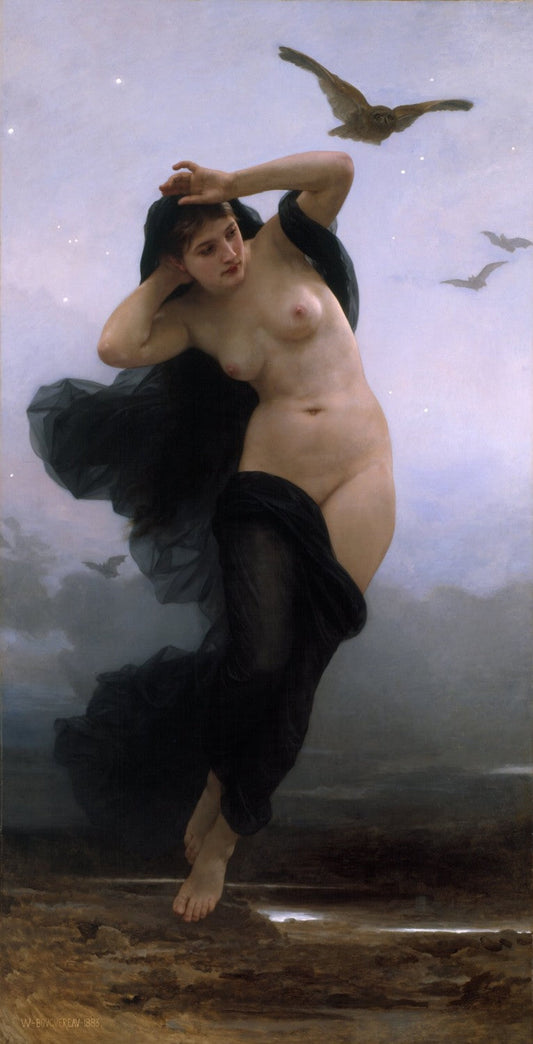 Night (La Nuit) by William-Adolphe Bouguereau