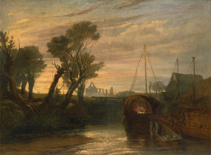 Newark Abbey by J. M. W. Turner