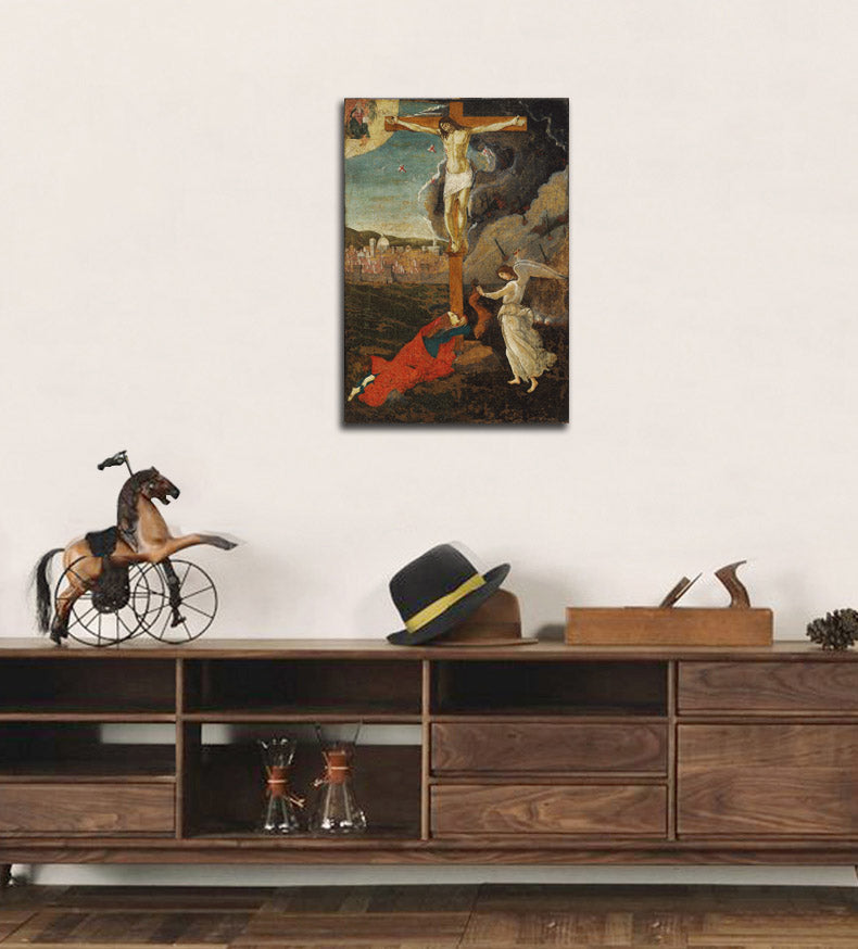 Mystic Crucifixion - by Sandro Botticelli