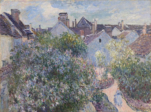 My House at Moret by Alfred Sisley