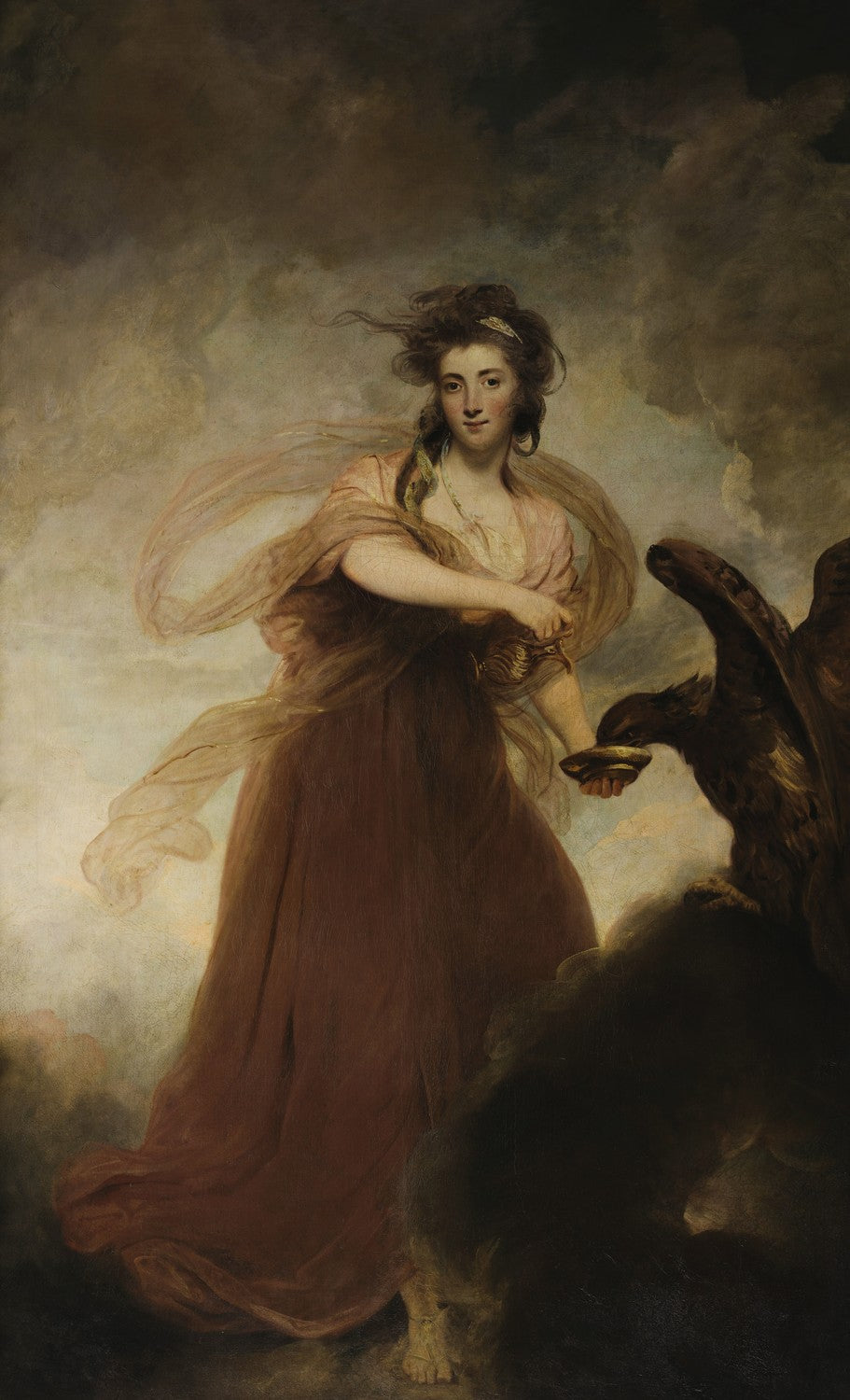 Mrs Musters as Hebe by Joshua Reynolds