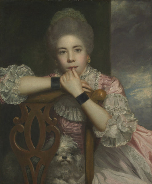 Mrs. Abington as Miss Prue in "Love for Love" by William Congreve by Joshua Reynolds