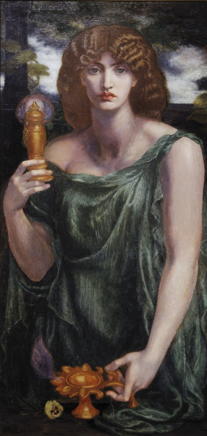 Mnemosyne by Dante Gabriel Rossetti