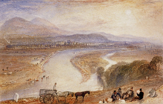 Melrose by J. M. W. Turner