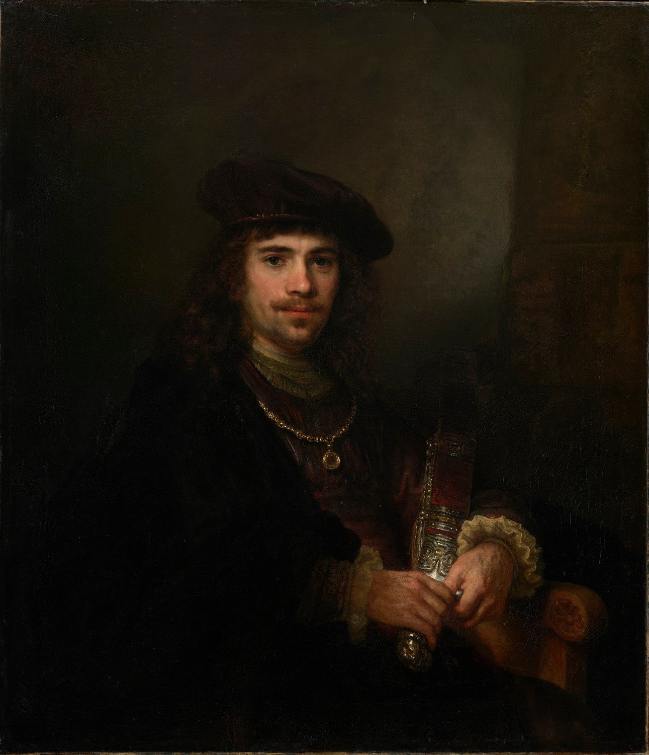 Man with a Sword by Rembrandt