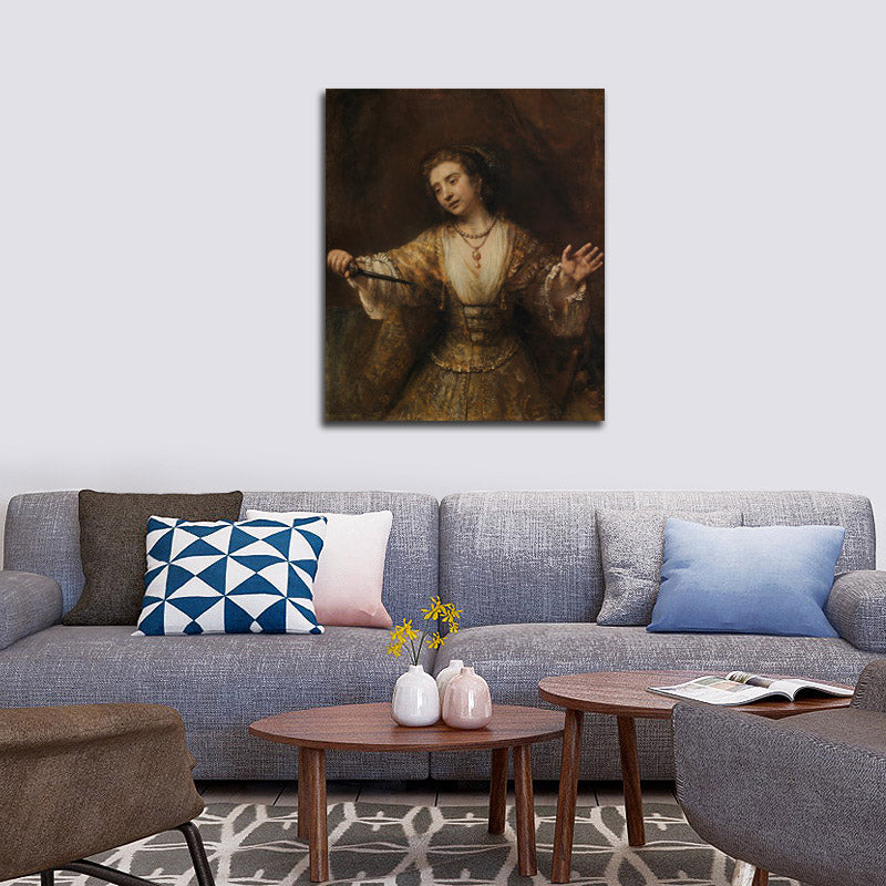 Lucretia - by Rembrandt