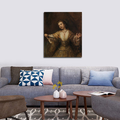 Lucretia - by Rembrandt