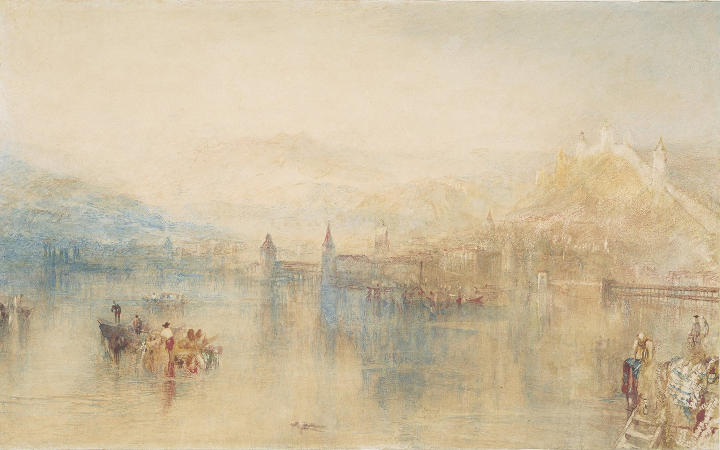 Lucerne from the Lake by J. M. W. Turner