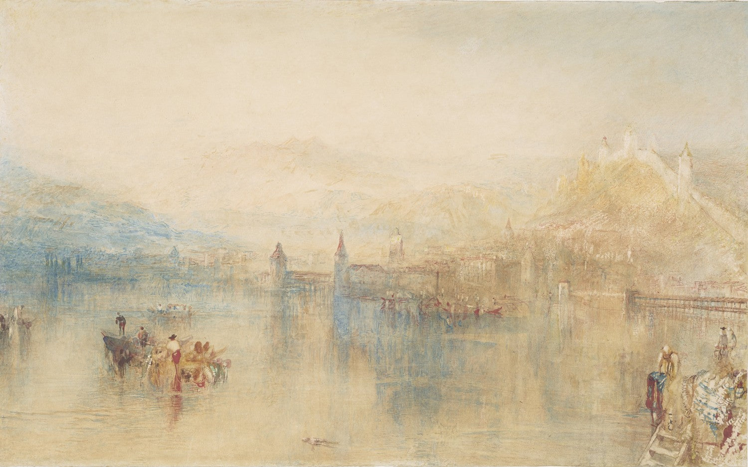 Lucerne from the Lake by J. M. W. Turner