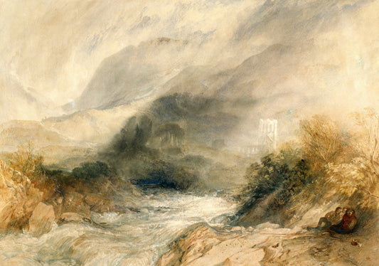 Llanthony Abbey, Monmouthshire by J. M. W. Turner