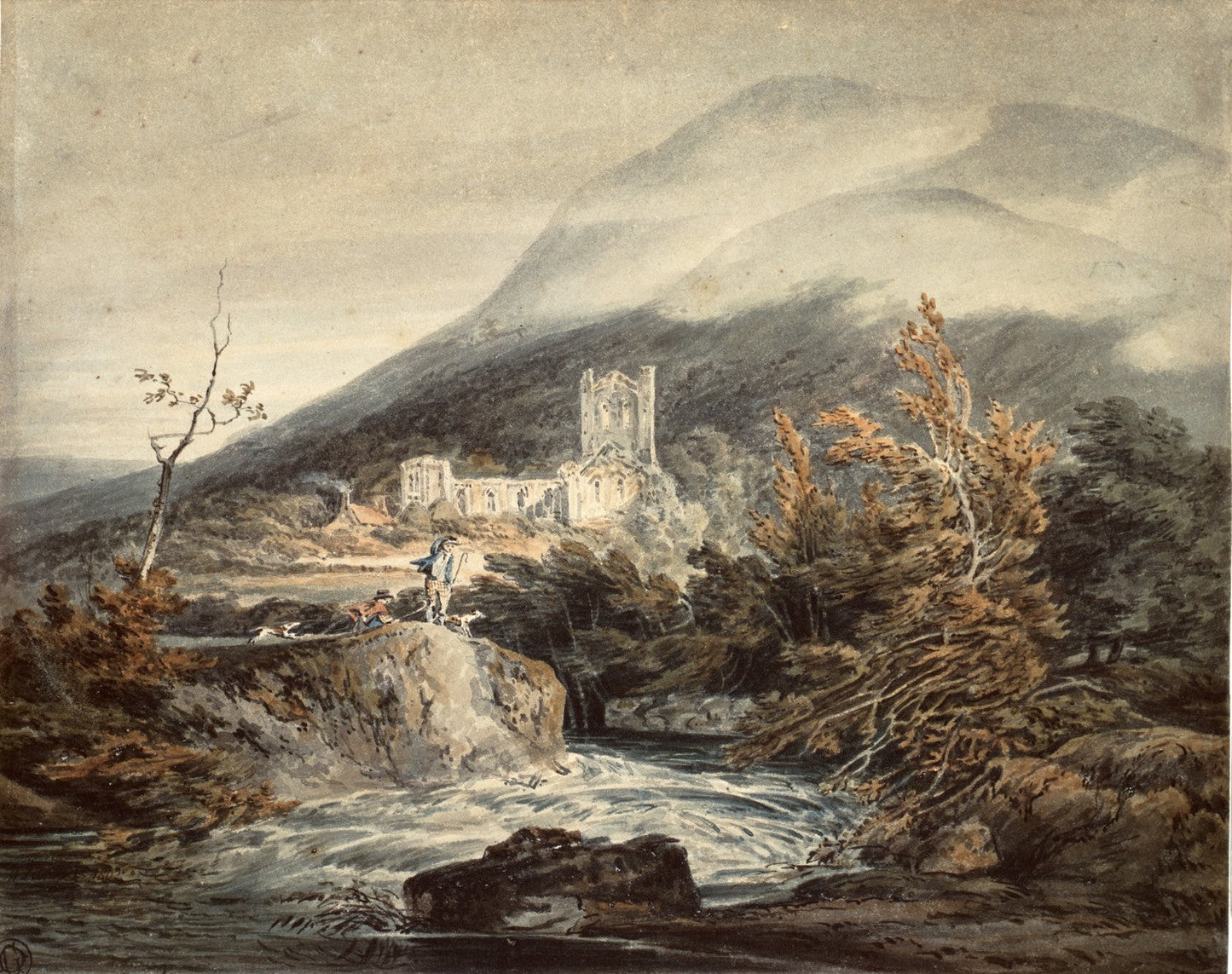 Llanthony Abbey, Monmouthshire by J. M. W. Turner