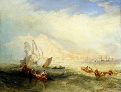 Line Fishing, Off Hastings by J. M. W. Turner