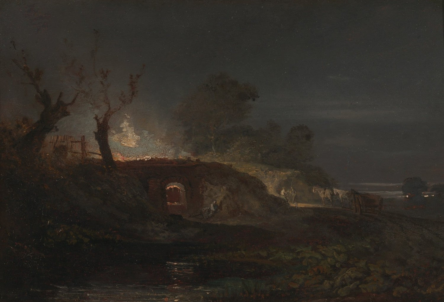 Limekiln at Coalbrookdale by J. M. W. Turner