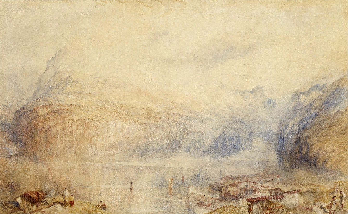 Lake of Lucerne from Brunnen by J. M. W. Turner