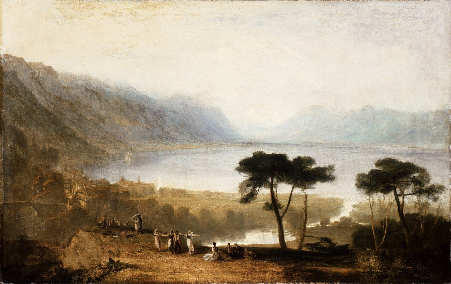 Lake of Geneva from Montreux by J. M. W. Turner