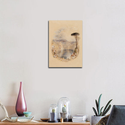 Lake Nemi - by J. M. W. Turner