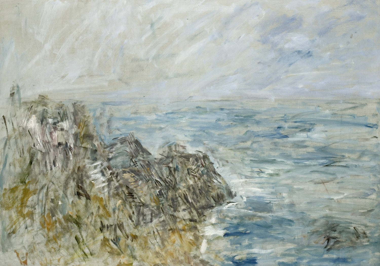 La Pointe du Raz by Eugène Boudin